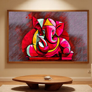 Abstract Blessings of Lord Ganesha