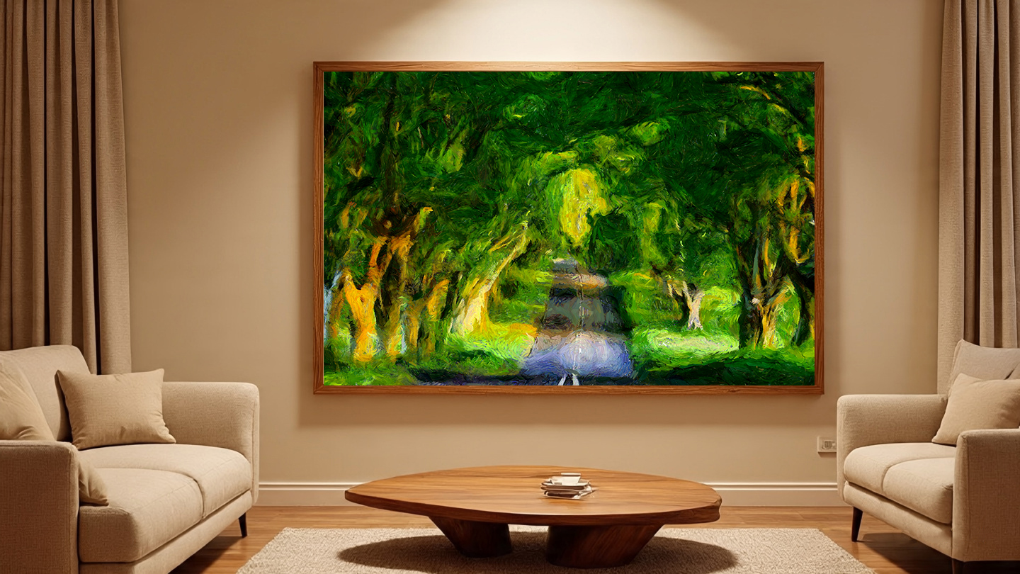 Whispers Beneath Green Canopy - Image 3