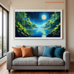 Mystic moon, silent soul