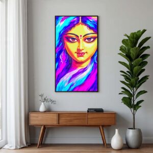 Colorful Calm, Divine Gaze