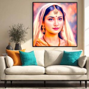 Veiled Grace – Devotional Portrait